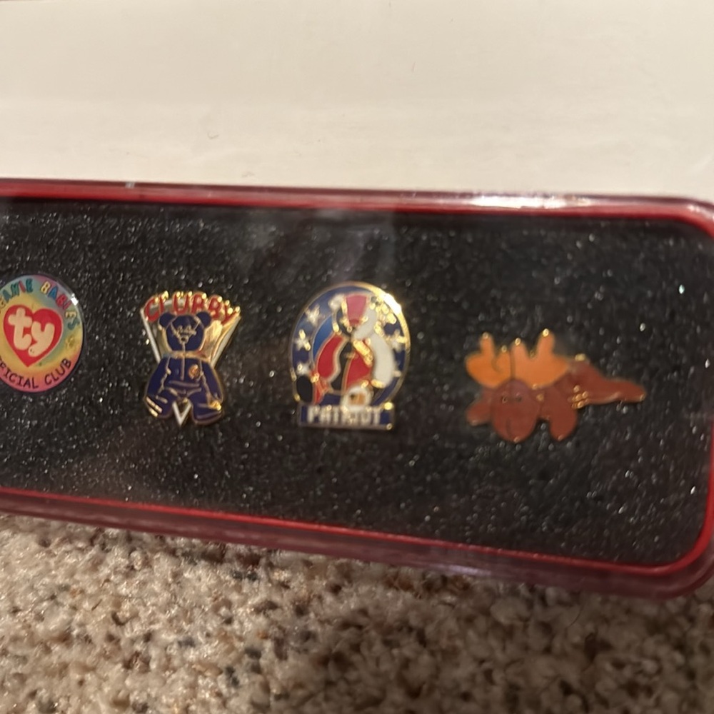 Ty Collectible Pin Set - Picture 3 of 4